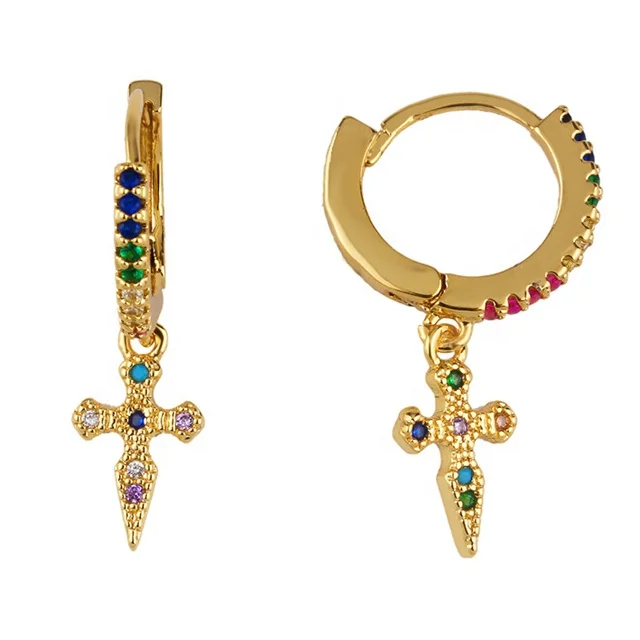 Hypoallergenic Cross Ear Buckle European and American Fashion Earrings Diamond Cross Earrings
Hypoallergenic Cross Ear Buckle European and American Fashion Earrings Diamond Cross Earrings