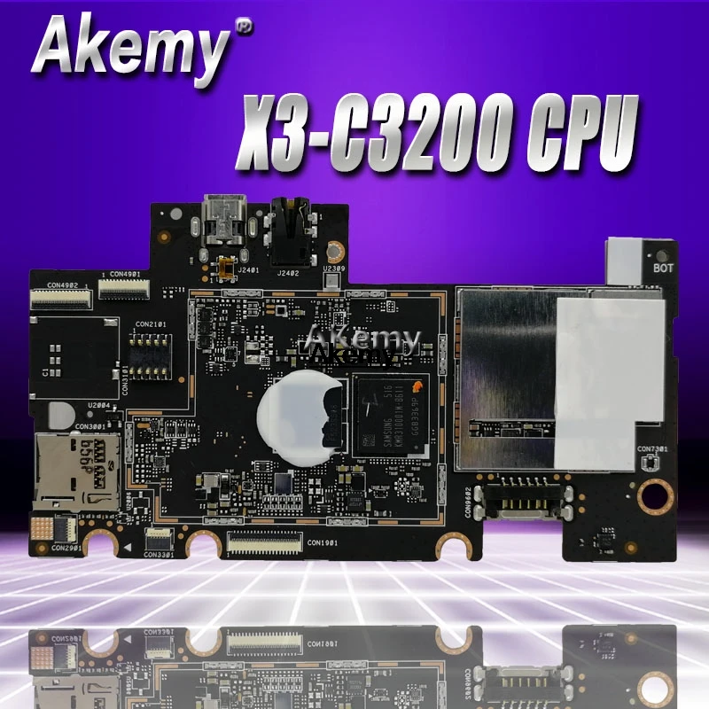 Z380C Tablet motherboard For Asus ZenPad 8.0 (Z380C) Z380CX Z380CG Test original mainboard 16GB SSD 2GB RAM X3-C3200 CPU
Z380C Tablet motherboard For Asus ZenPad 8.0 (Z380C) Z380CX Z380CG Test original mainboard 16GB SSD 2GB RAM X3-C3200 CPU