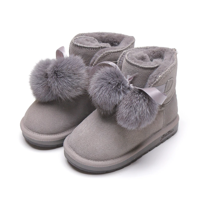 Girls Boots Winter Toddler Kids Baby Shoes Children Girls Solid Cotton Plush Warm Snow Boots Outdoor Fur Ball Pendant Shoes
Girls Boots Winter Toddler Kids Baby Shoes Children Girls Solid Cotton Plush Warm Snow Boots Outdoor Fur Ball Pendant Shoes