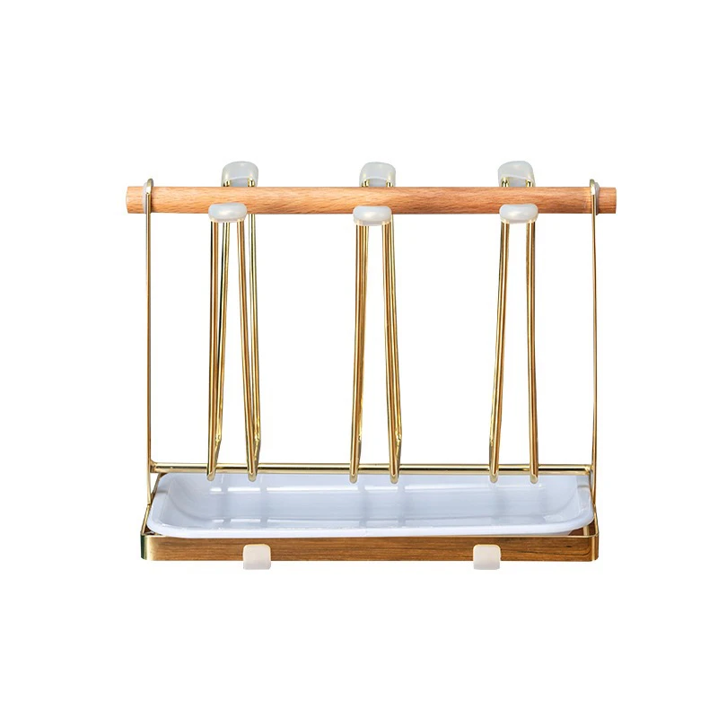 Holding Tableware Sustainable Draining Rack Iron Metal Craft Upside-Down Cup Drain Rack Glass Hanger Shelf Holder, Black, white, glod
Holding Tableware Sustainable Draining Rack Iron Metal Craft Upside-Down Cup Drain Rack Glass Hanger Shelf Holder, Black, white, glod