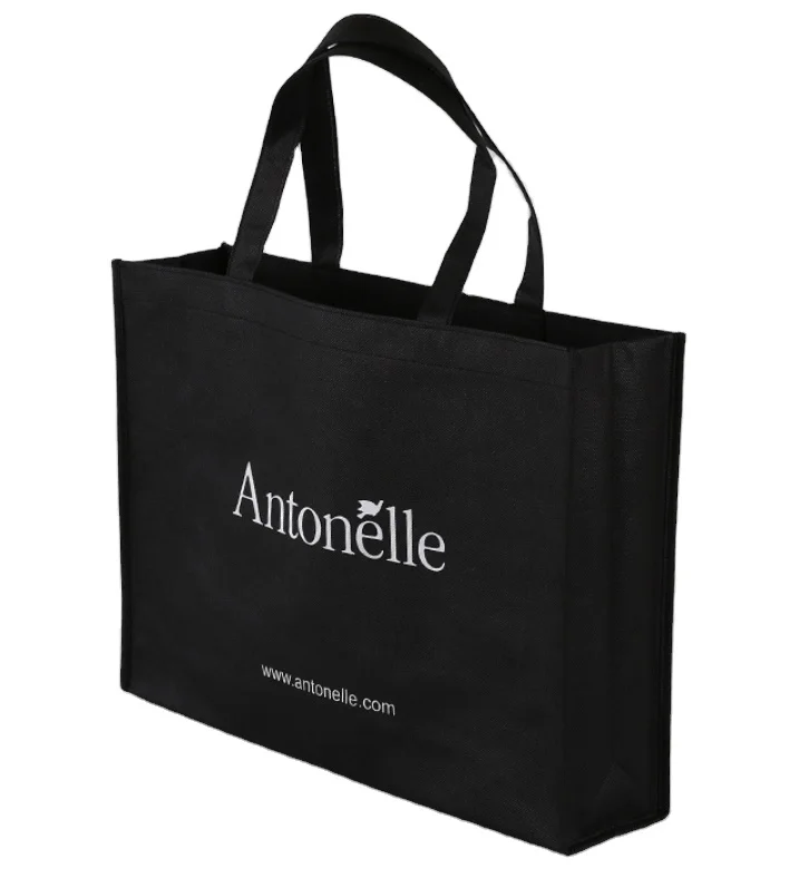 New Organic Promotional Ultrasonic Custom Color Logo Print Black Non Woven Fabric Shopping bags With Handles, Nature/customized color
New Organic Promotional Ultrasonic Custom Color Logo Print Black Non Woven Fabric Shopping bags With Handles, Nature/customized color