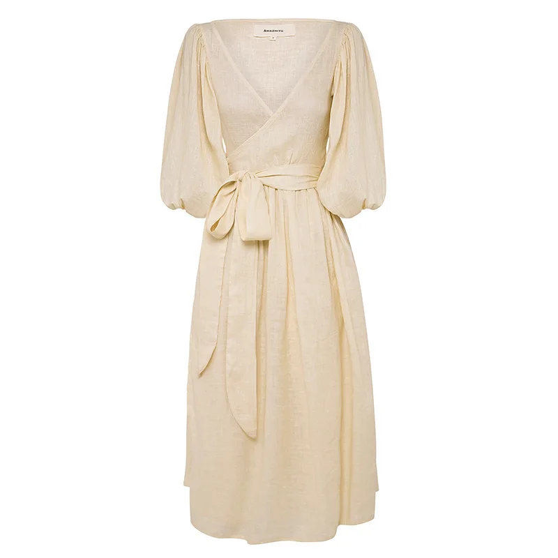 Wholesale Clothing Hight Quality Linen Dresses Women Lady Vintages Casual Summer Elegant Women Dress
Wholesale Clothing Hight Quality Linen Dresses Women Lady Vintages Casual Summer Elegant Women Dress