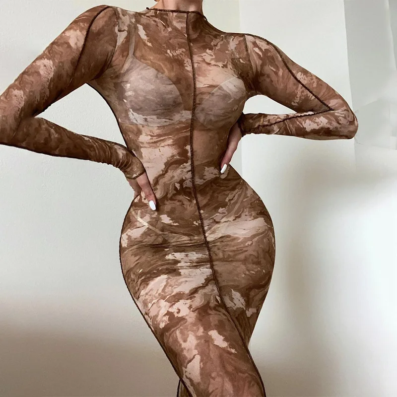 D155092W New design mesh women's dresses bodycon sexy see through causal dresses women long sleeve womens dresses
D155092W New design mesh women's dresses bodycon sexy see through causal dresses women long sleeve womens dresses