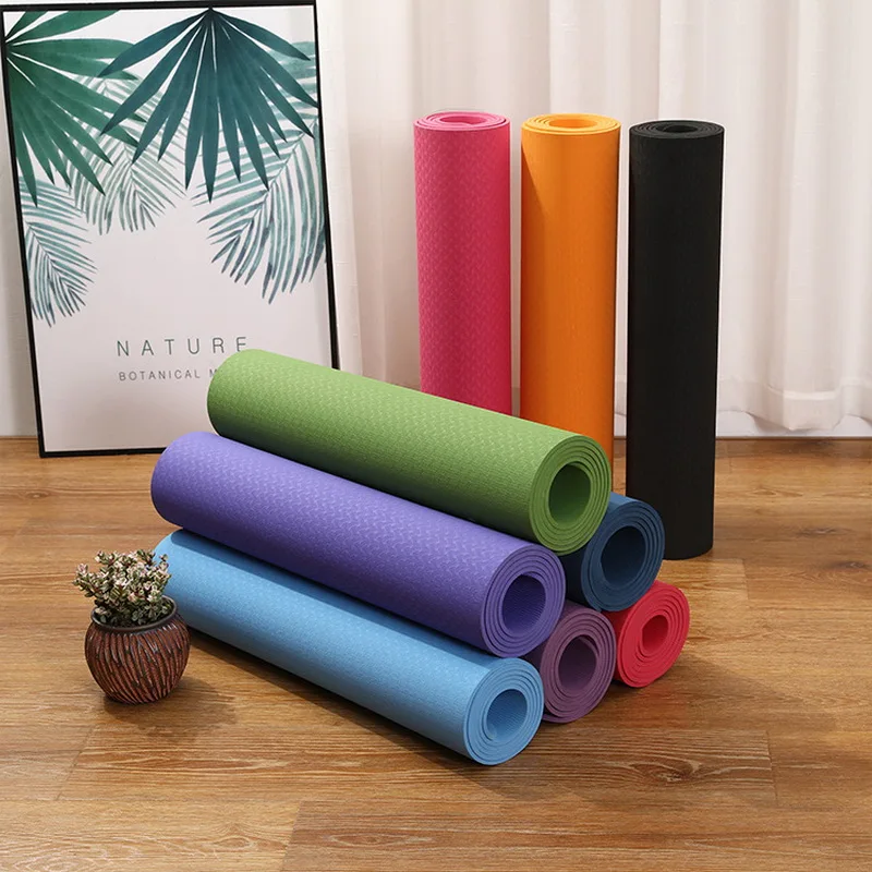 Single Color 183 80 CM TPE 8mm Custom Printed Eco Friendly New tpe Yoga Mats, Have 8 colors
Single Color 183 80 CM TPE 8mm Custom Printed Eco Friendly New tpe Yoga Mats, Have 8 colors