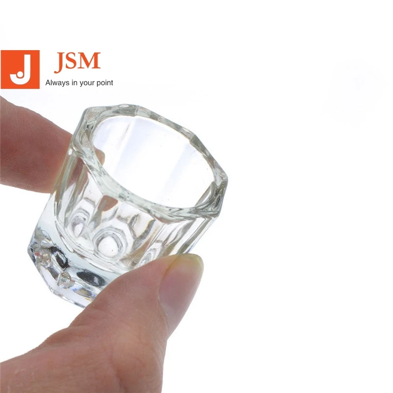 Nail Acrylic Powder Octagonal Shape Glass Cup Liquid Powder Dappen Dish For Nail extension
Nail Acrylic Powder Octagonal Shape Glass Cup Liquid Powder Dappen Dish For Nail extension