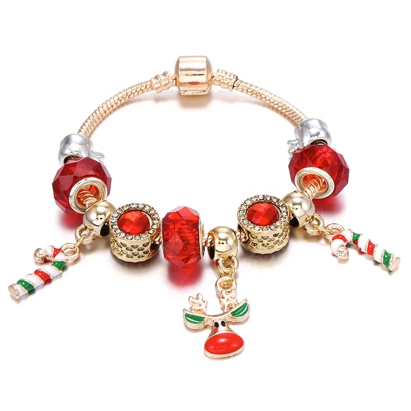 2021 Christmas Bracelet Jewelry Wholesale Women Red Crystal Stone Jewelry Plated 18K Gold Reindeer Umbrella Bracelet
2021 Christmas Bracelet Jewelry Wholesale Women Red Crystal Stone Jewelry Plated 18K Gold Reindeer Umbrella Bracelet