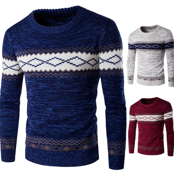 Sweater Men 2019 New Arrival Casual Pullover Men Spring Autumn Round neck Quality Knitted Brand Male Sweaters S-2XL
Sweater Men 2019 New Arrival Casual Pullover Men Spring Autumn Round neck Quality Knitted Brand Male Sweaters S-2XL