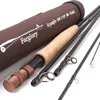 9ft6 to 11ft 4wt 4sections 2extensions Czech Nymph fly rod
