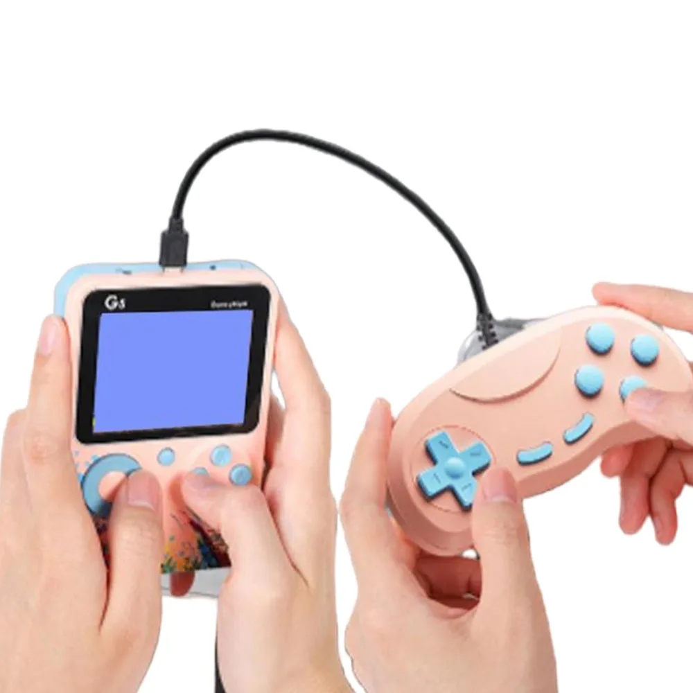 G5 Portable Mini Handheld Game Console Built-in 500 Classic Retro Games Children's Video Game Console
G5 Portable Mini Handheld Game Console Built-in 500 Classic Retro Games Children's Video Game Console