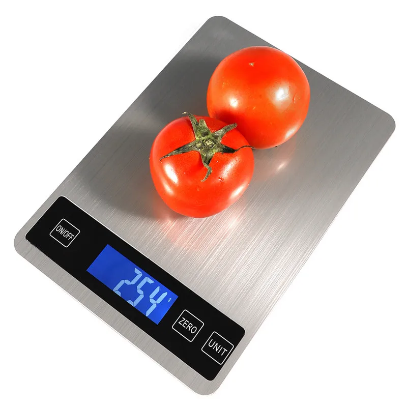 Hot selling Stainless Steel Digital Cooking Food Scale with Tare Function Backlight LCD Display Kitchen Scale
Hot selling Stainless Steel Digital Cooking Food Scale with Tare Function Backlight LCD Display Kitchen Scale