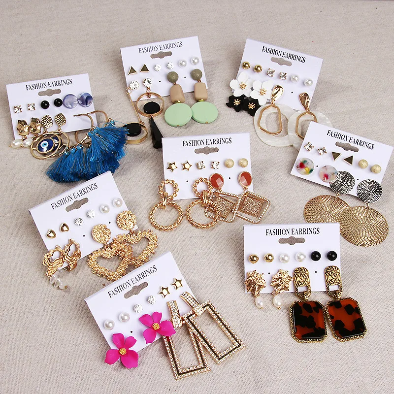 2021 women tassel acrylic pearl large hoop earrings bohemian fashion jewelry geometric metal drop earrings, As the picture shows
2021 women tassel acrylic pearl large hoop earrings bohemian fashion jewelry geometric metal drop earrings, As the picture shows