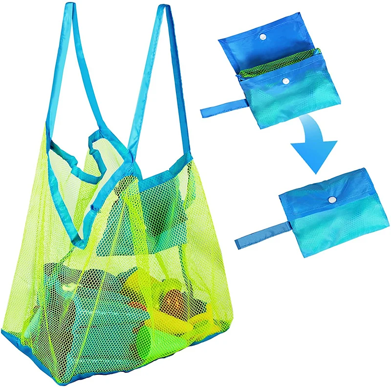 Large Mesh Beach Bag for Toys Sand Away Tote for Child Swim Pool Travel, Customized color
Large Mesh Beach Bag for Toys Sand Away Tote for Child Swim Pool Travel, Customized color