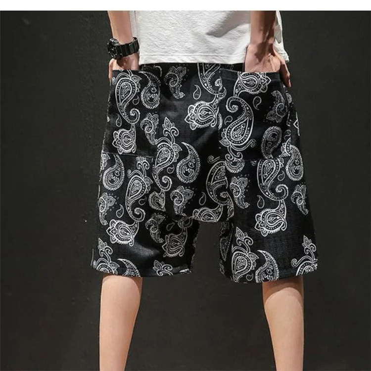 2021 Wholesale High Waist Bandana African Beach Shorts Men Hip Hop Casual Summer Black Paisley Print Board Shorts For Men, Picture shows
2021 Wholesale High Waist Bandana African Beach Shorts Men Hip Hop Casual Summer Black Paisley Print Board Shorts For Men, Picture shows