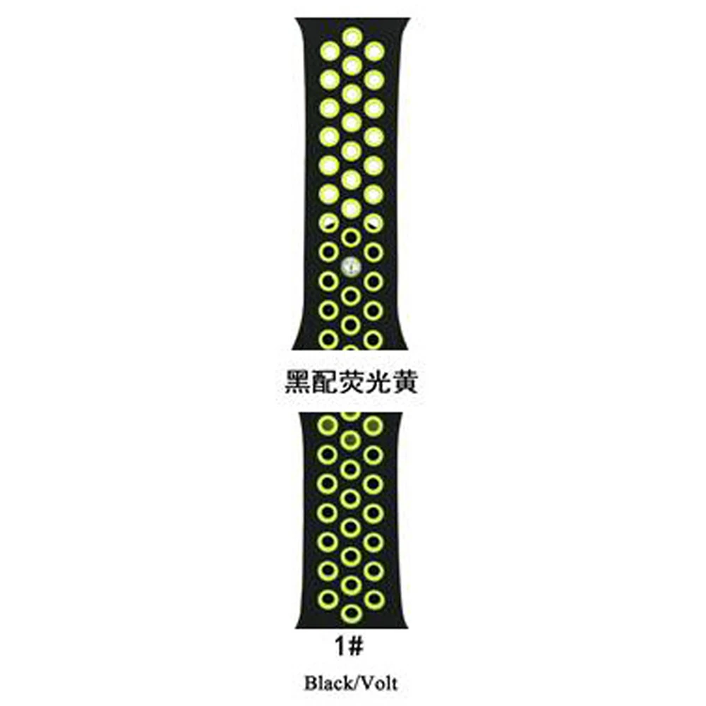 ShanHai Sport Bands For Apple Watch 40mm / 44mm / 38mm 42mm, Soft Silicone Band Women/Men For Apple Watch Series 5/4/3/2/1, Multi-color optional or customized
ShanHai Sport Bands For Apple Watch 40mm / 44mm / 38mm 42mm, Soft Silicone Band Women/Men For Apple Watch Series 5/4/3/2/1, Multi-color optional or customized