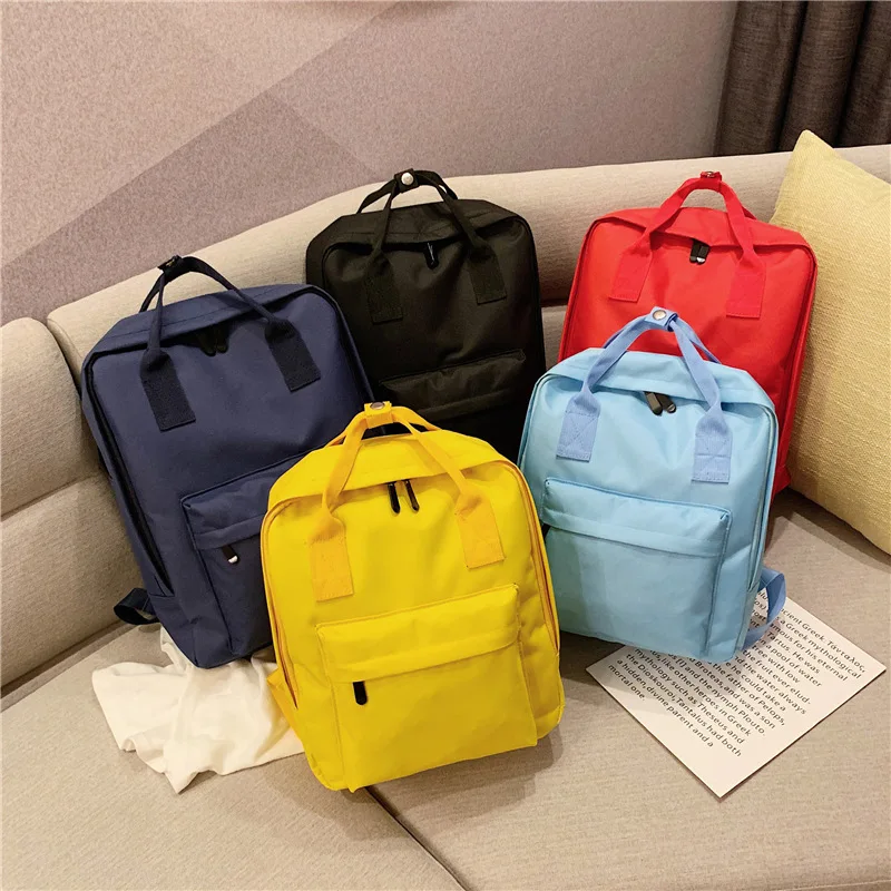 Custom logo Canvas Candy color Backpack Twin Handle Backpack for girls, Customizable
Custom logo Canvas Candy color Backpack Twin Handle Backpack for girls, Customizable