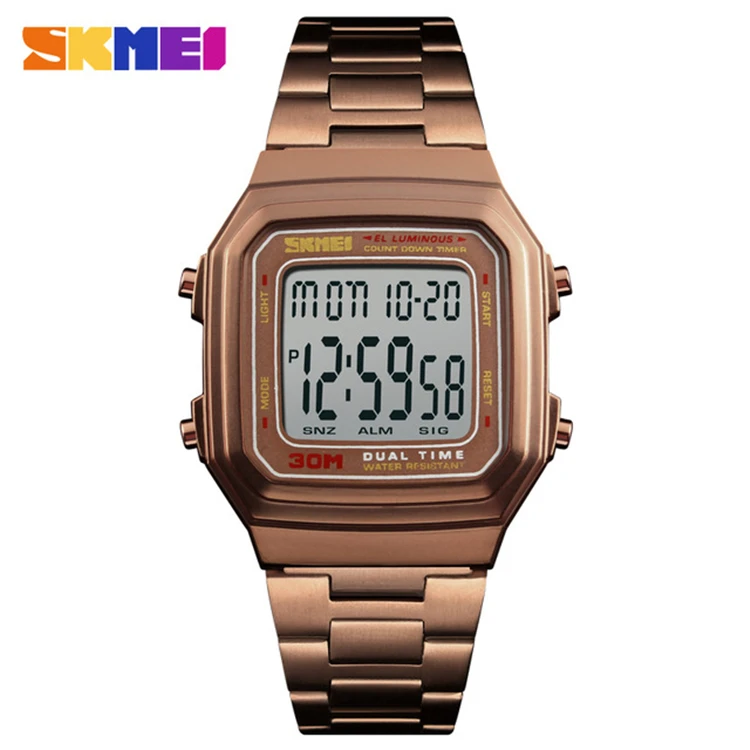Luxury Brand SKMEI 1337 Sports Watches Countdown Electronic Digital Watch Men 30M Waterproof Outdoor LED Men Watch
Luxury Brand SKMEI 1337 Sports Watches Countdown Electronic Digital Watch Men 30M Waterproof Outdoor LED Men Watch