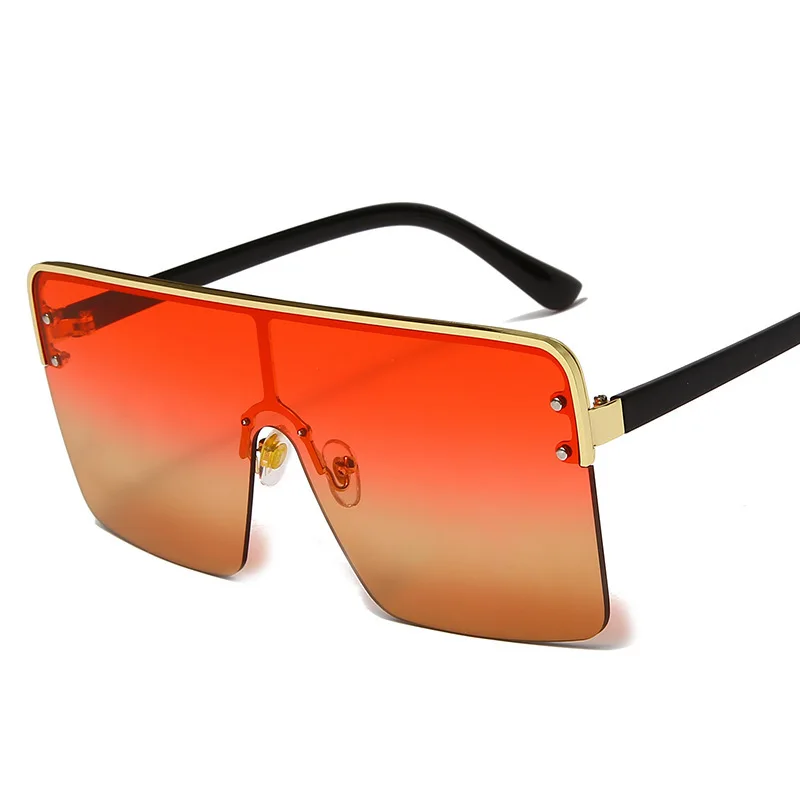 Square Frame 2021 Popular Street Top Quality Unisex Metal Big Sunglasses 
Square Frame 2021 Popular Street Top Quality Unisex Metal Big Sunglasses