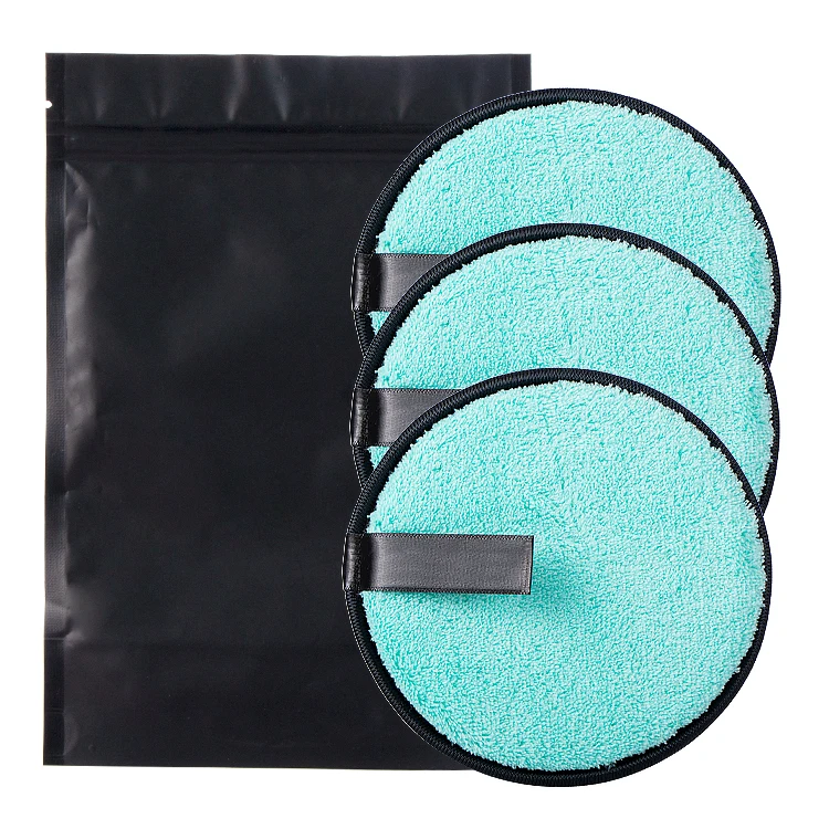 Wholesale High Quality 12 cm Washable Microfiber 3pcs Set Facial Makeup Remover Pads With Custom Logo, Green
Wholesale High Quality 12 cm Washable Microfiber 3pcs Set Facial Makeup Remover Pads With Custom Logo, Green