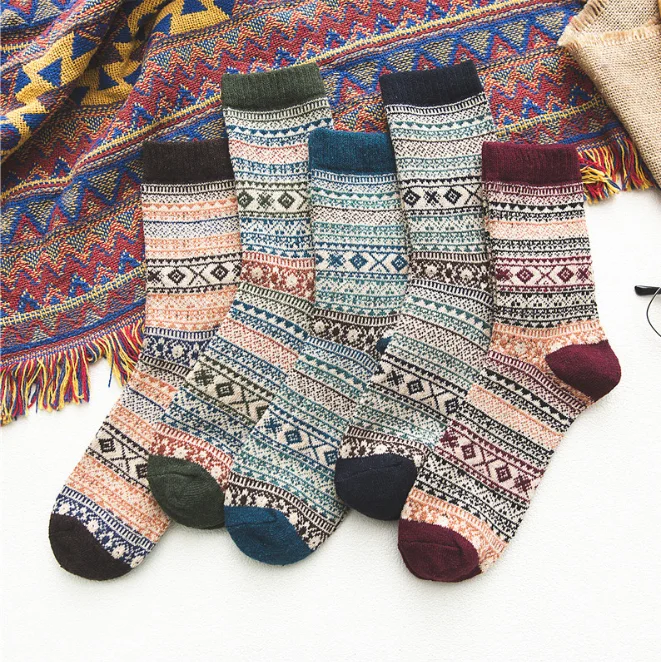 Soft Thick Angora Cashmere Casual Rabbit Wool Blend Warm Winter Fleece Socks Men, As show picture
Soft Thick Angora Cashmere Casual Rabbit Wool Blend Warm Winter Fleece Socks Men, As show picture