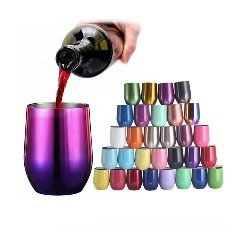 YIDING Hot selling Custom wine tumbler double walled 12 oz vacuum insulated stainless steel wine tumbler mug with lid cups, As is or customized
YIDING Hot selling Custom wine tumbler double walled 12 oz vacuum insulated stainless steel wine tumbler mug with lid cups, As is or customized