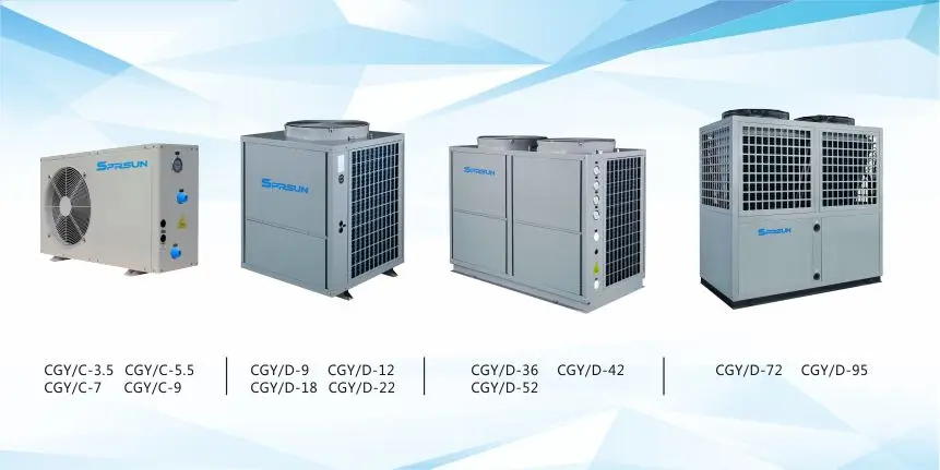 Heat Pumps, Steel, Stainless, 60KW, COP - detail 4
