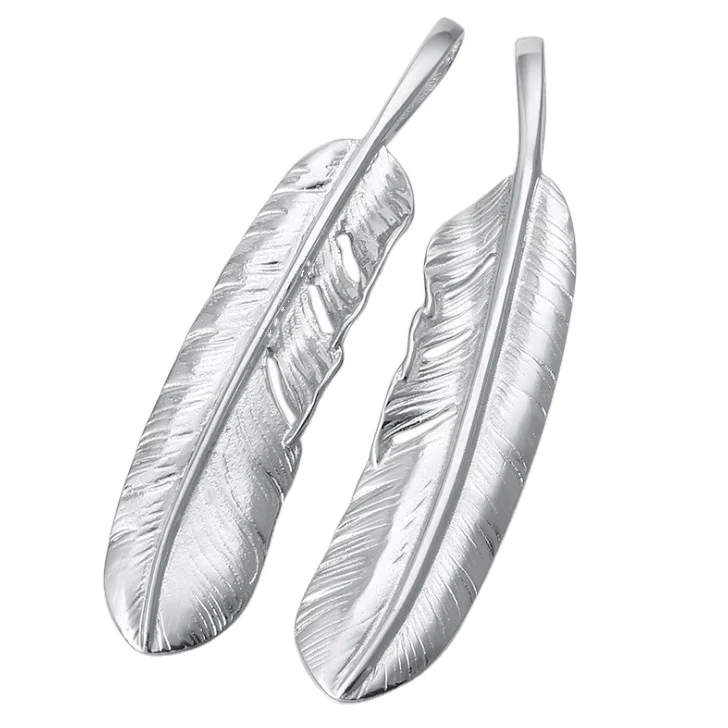 Takahashi Goro 925 Sterling Silver Feather pendant exquisite wholesale Japanese fashion jewelry Yu wenle
Takahashi Goro 925 Sterling Silver Feather pendant exquisite wholesale Japanese fashion jewelry Yu wenle