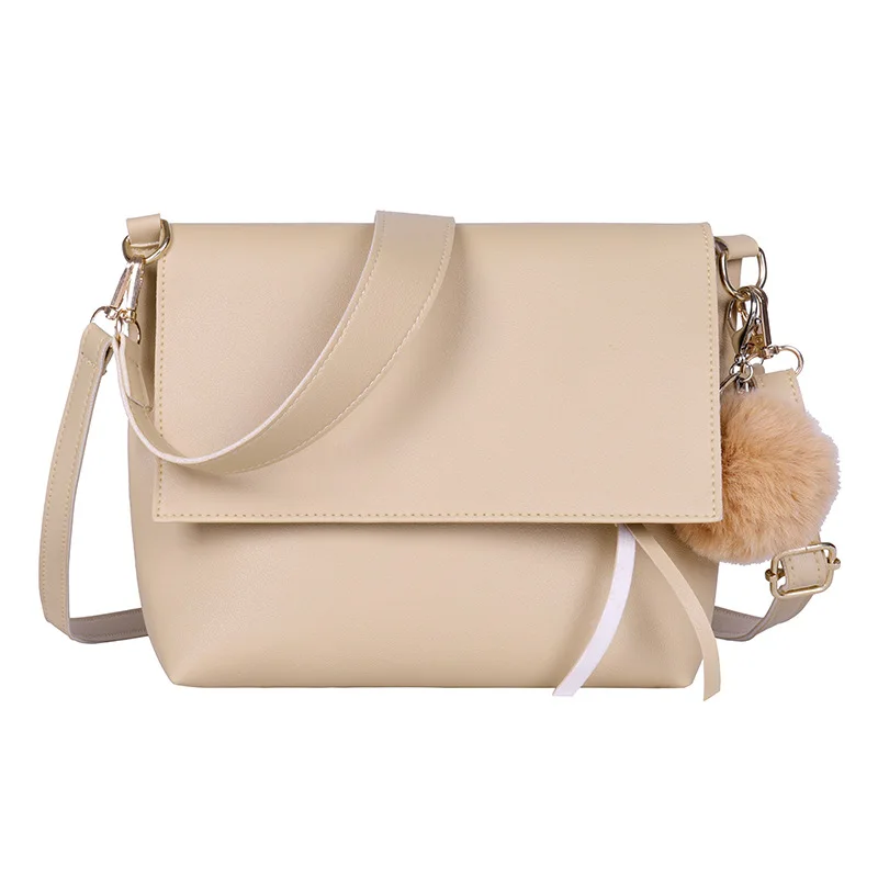 New Women Fashion Wide Solid Color Shoulder Handbags Female Simple PU Leather Large Capacity Pure Color Flap Crossbody Bags
New Women Fashion Wide Solid Color Shoulder Handbags Female Simple PU Leather Large Capacity Pure Color Flap Crossbody Bags