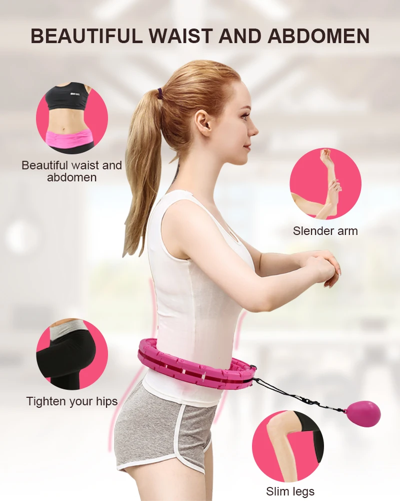 Fitness Soft Plastic Foam Hula Collapsible Weighted Folding Exercise Detachable Hoola Padded Hoop Hula-hoop Hoelahoep, Pink,purple,blue
Fitness Soft Plastic Foam Hula Collapsible Weighted Folding Exercise Detachable Hoola Padded Hoop Hula-hoop Hoelahoep, Pink,purple,blue