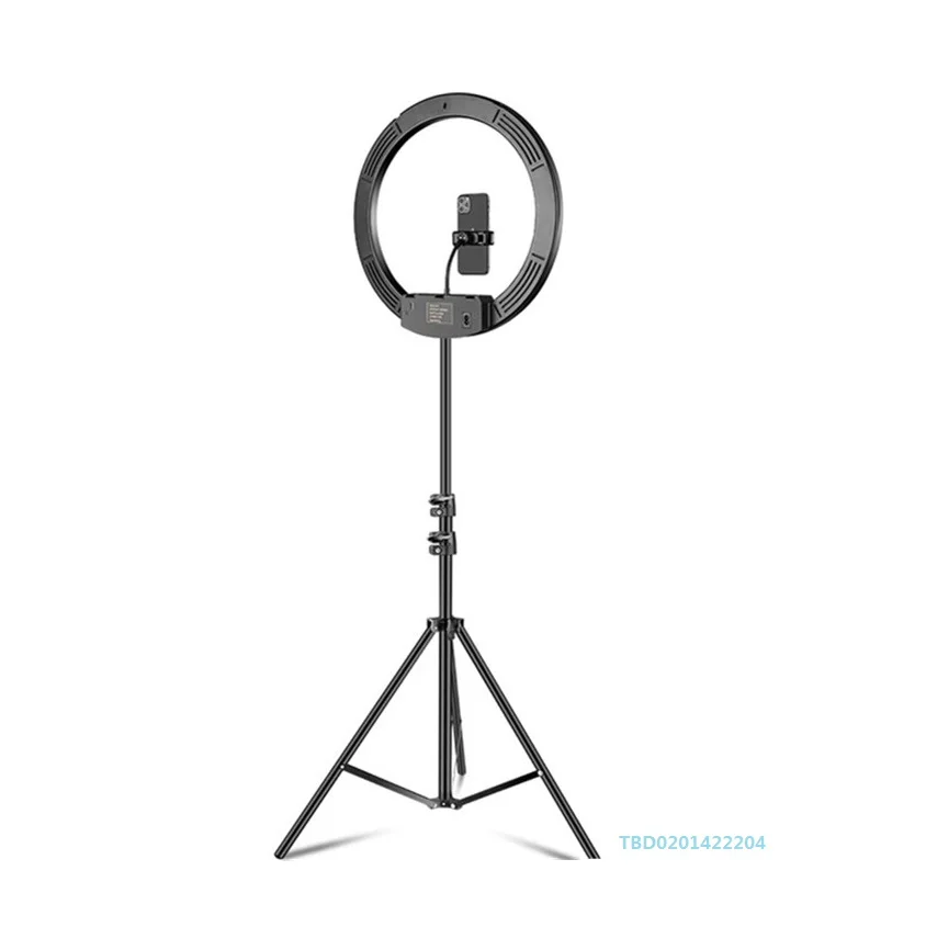 18 inch Dimmable Color Temperature LED Ring Fill Light Phone Clip Lights Live Broadcast Set with 2.1m Tripod
18 inch Dimmable Color Temperature LED Ring Fill Light Phone Clip Lights Live Broadcast Set with 2.1m Tripod