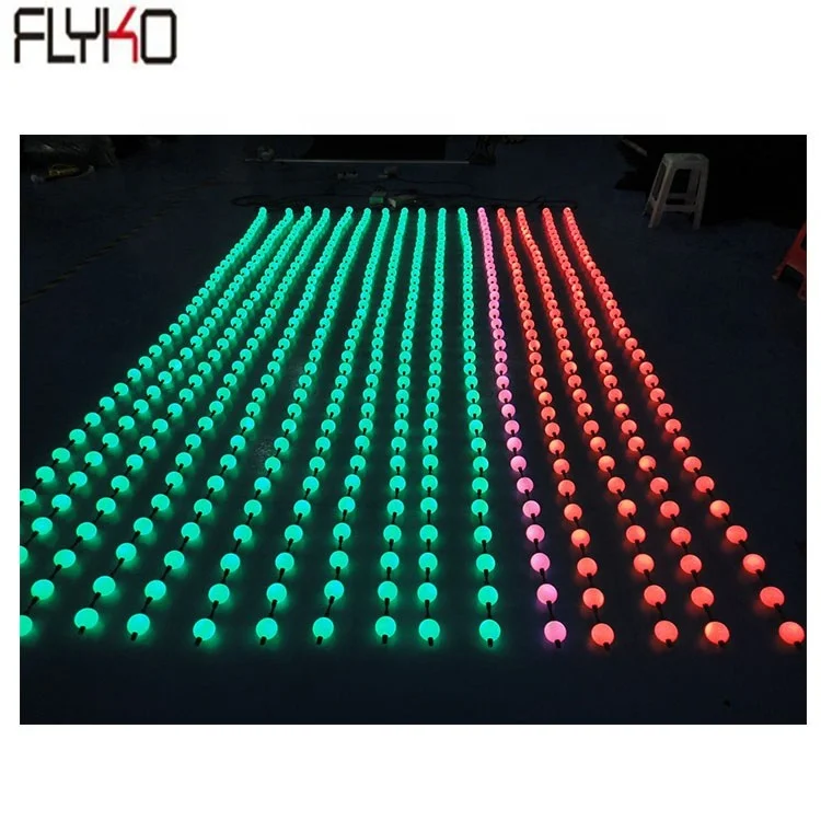 

New Light Free shipping balls drive LED 3D dmx pixel ball for festival