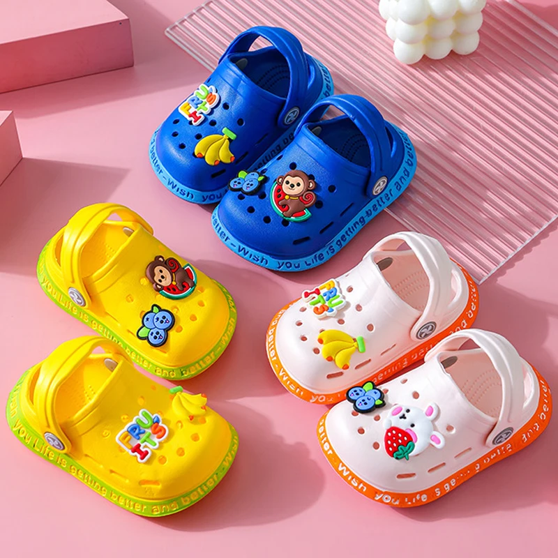 Baby Sandals for Boys Girls Cartoon Kids Shoes New Summer Toddler Flip Flops Children Home Slippers Beach Swimming Slippers
Baby Sandals for Boys Girls Cartoon Kids Shoes New Summer Toddler Flip Flops Children Home Slippers Beach Swimming Slippers