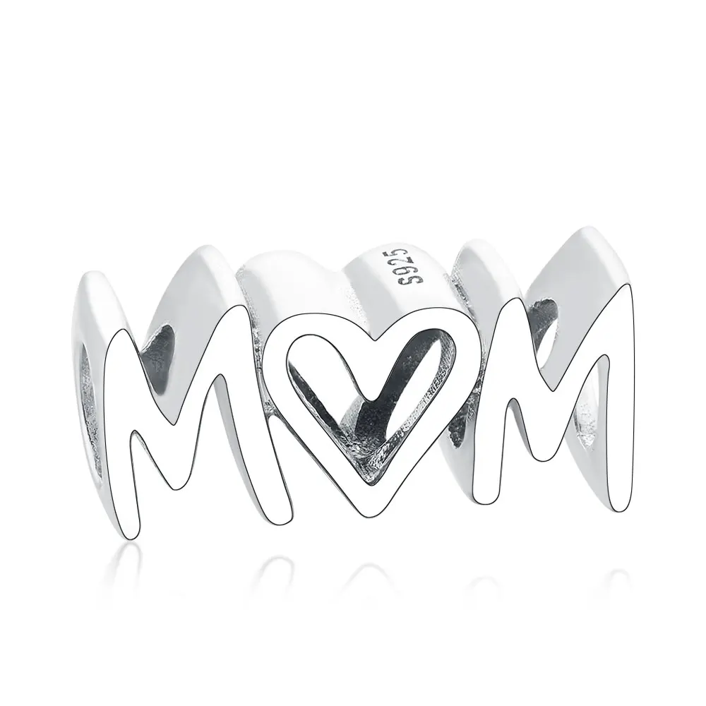 Mother's Day Gift High Quality Wholesale 925 Sterling Silver MUM Beads Charm For Making Jewelry
Mother's Day Gift High Quality Wholesale 925 Sterling Silver MUM Beads Charm For Making Jewelry