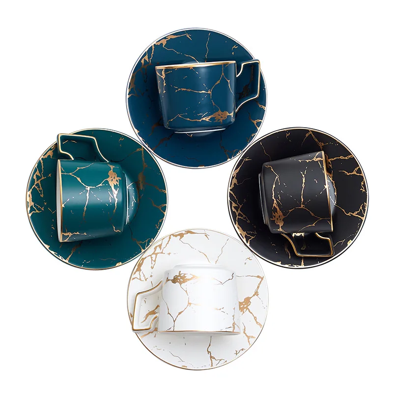 Hot Selling Ceramic Marble Reusable Gold Handle Coffee Mugs Tea Cup For Gift, Four colors for choice
Hot Selling Ceramic Marble Reusable Gold Handle Coffee Mugs Tea Cup For Gift, Four colors for choice