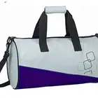 Hot Sale barrel sport bag gym pvc coating oxfordpink and blue for choice