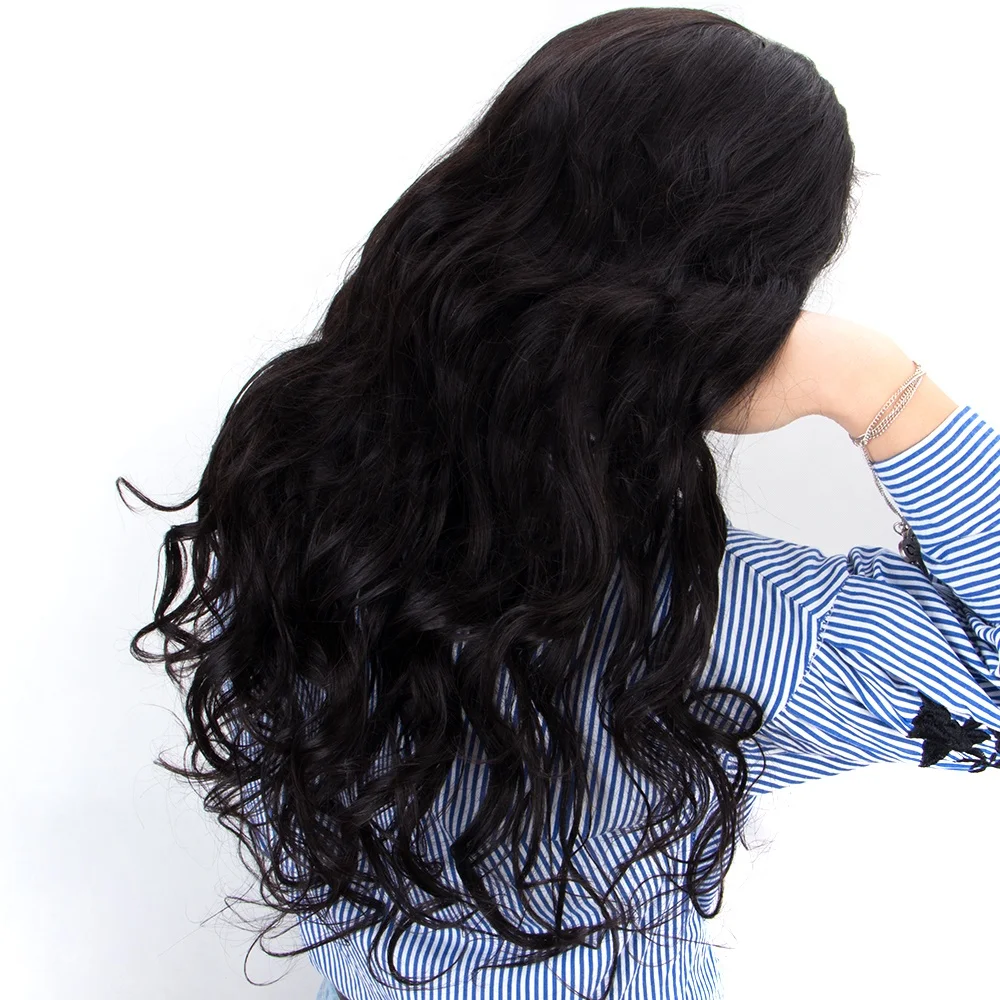 Aliblisswig Realistic Looking Long Body Wave Brazilian Virgin Human Hair Wigs Pre Plucked Hairline Lace Front Human Hair Wigs, Natural color, 1b, #1, #2, #4
Aliblisswig Realistic Looking Long Body Wave Brazilian Virgin Human Hair Wigs Pre Plucked Hairline Lace Front Human Hair Wigs, Natural color, 1b, #1, #2, #4