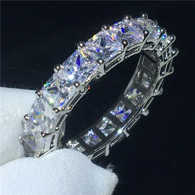 Luxury Silver Plated Diamond Eternity Heart Rings Bling Bling Rhinestone Crystal Geometric Ring For Weeding Jewelry
Luxury Silver Plated Diamond Eternity Heart Rings Bling Bling Rhinestone Crystal Geometric Ring For Weeding Jewelry