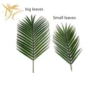 Wholesale artificial plant palm tree leaves wedding party decoration with large leaves