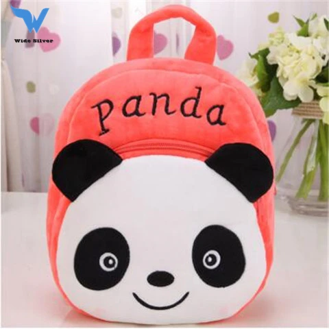 New arrival carton kids blue pink panda animal plush backpack for girls 1-3 years old, Accept customized color
New arrival carton kids blue pink panda animal plush backpack for girls 1-3 years old, Accept customized color