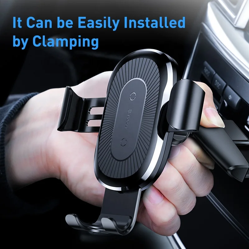 Car Wireless Charger Phone Holder Gravity Bracket CD Slot Mount Clip Holder for 11 XS s10 S9 Car Stand
Car Wireless Charger Phone Holder Gravity Bracket CD Slot Mount Clip Holder for 11 XS s10 S9 Car Stand