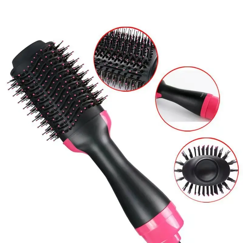 1000W Hot Air Brush Ion One Step hot air Curling Iron Electric Blow Dry rotating brush rotate Styler Comb Curling Flat iron
1000W Hot Air Brush Ion One Step hot air Curling Iron Electric Blow Dry rotating brush rotate Styler Comb Curling Flat iron