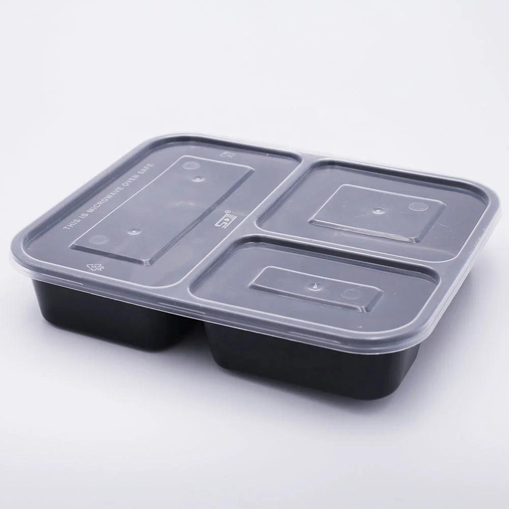 Three compartment plastic container for prevent food mixing disposable to go food containers with compartments
Three compartment plastic container for prevent food mixing disposable to go food containers with compartments