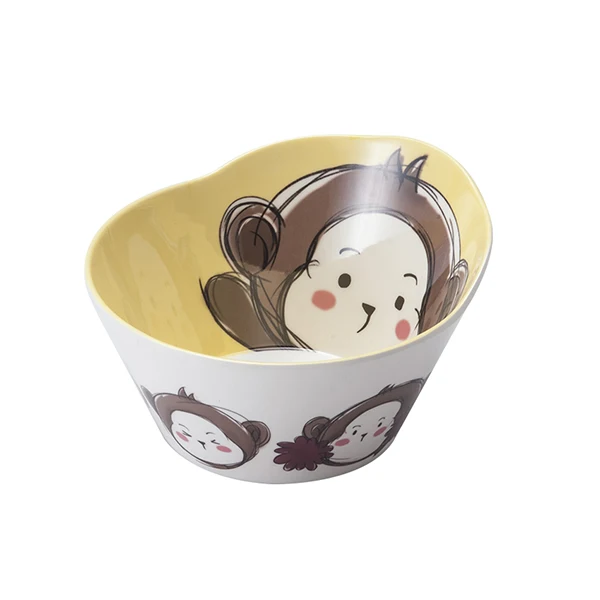 Special design 100% melamine cute monkey pattern dessert bowl melamine baby bowl, Customized color acceptable
Special design 100% melamine cute monkey pattern dessert bowl melamine baby bowl, Customized color acceptable