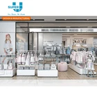 Factory Custom Kid Shop Interior Decoration Baby Clothes Display