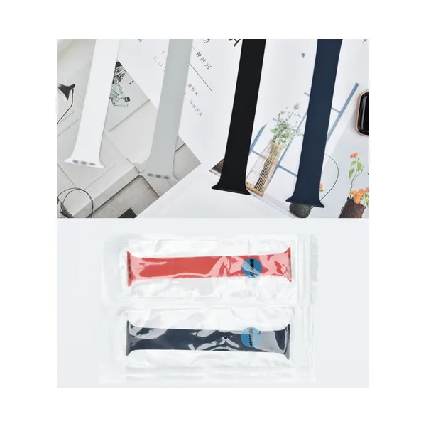 New Design One Set Watch strap 38MM - 42MM Soft Silicone Replacement Sport strap watch leather
New Design One Set Watch strap 38MM - 42MM Soft Silicone Replacement Sport strap watch leather
