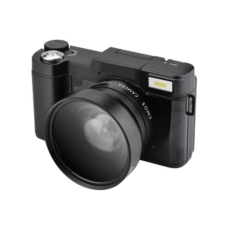 Shenzhen Good Supplier High Definition 24MP 2.7K 3.0" Wifi Photo Digital Camera with Wide Angle Lens with 32G
Shenzhen Good Supplier High Definition 24MP 2.7K 3.0" Wifi Photo Digital Camera with Wide Angle Lens with 32G