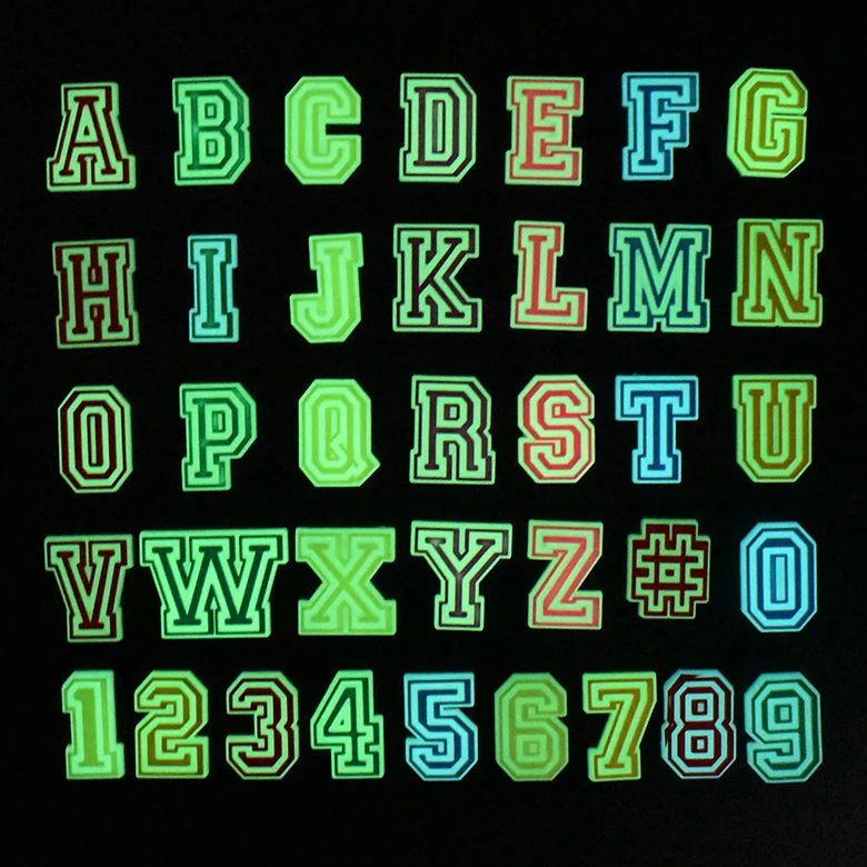 New luminous wrist strap decorative PVC letter rubber shoe charm glow in the dark letter shoe charms, Picture
New luminous wrist strap decorative PVC letter rubber shoe charm glow in the dark letter shoe charms, Picture