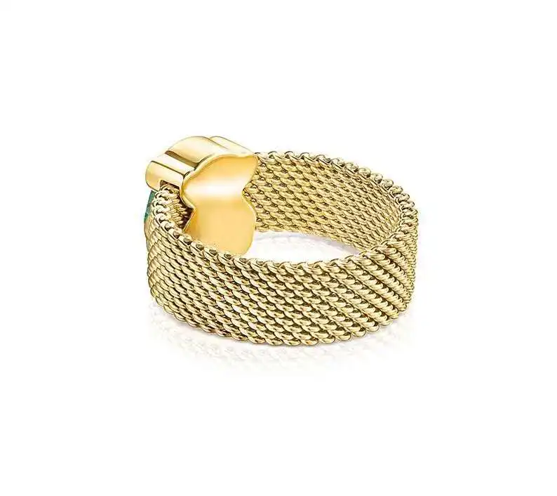 s925 sterling silver golden braided bear shape women's ring suitable for touses ring
s925 sterling silver golden braided bear shape women's ring suitable for touses ring