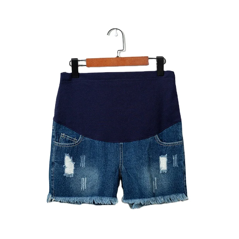 Summer Fashion Denim Maternity Shorts Elastic Waist Belly Short Jeans Clothes for Pregnant Women Hot Ripped Hole Pregnancy
Summer Fashion Denim Maternity Shorts Elastic Waist Belly Short Jeans Clothes for Pregnant Women Hot Ripped Hole Pregnancy
