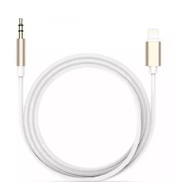 Wholesale 1Meter 3.5mm AUX Cable lighting to Male 3.5mm Car audio cable For iphone aux adapter cable, Black,gold, silver
Wholesale 1Meter 3.5mm AUX Cable lighting to Male 3.5mm Car audio cable For iphone aux adapter cable, Black,gold, silver
