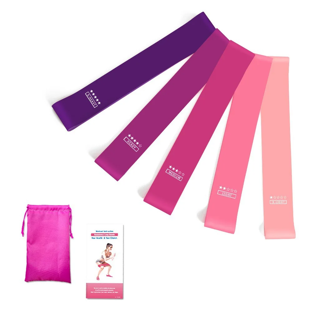 TPE Custom 5pcs/set Yoga ring beautiful warp wholesale resistance band sets arms legs resistance loop exercise bands
TPE Custom 5pcs/set Yoga ring beautiful warp wholesale resistance band sets arms legs resistance loop exercise bands